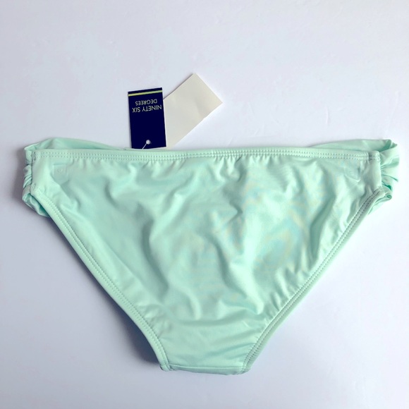NEW 96 Degrees Bikini Swim Bottom Small Green Women’s - Picture 2 of 15